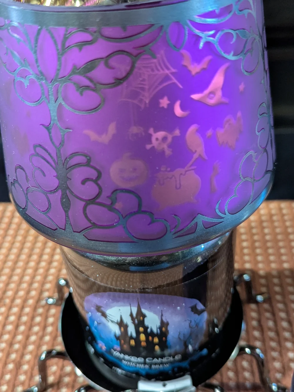 Yankee Candle purple twilight